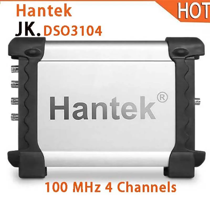 

Hantek DSO-3104 USB Oscilloscopes DSO3104 100 MHz 4 Channels Digital Multimeter DSO3104 Excelent Function