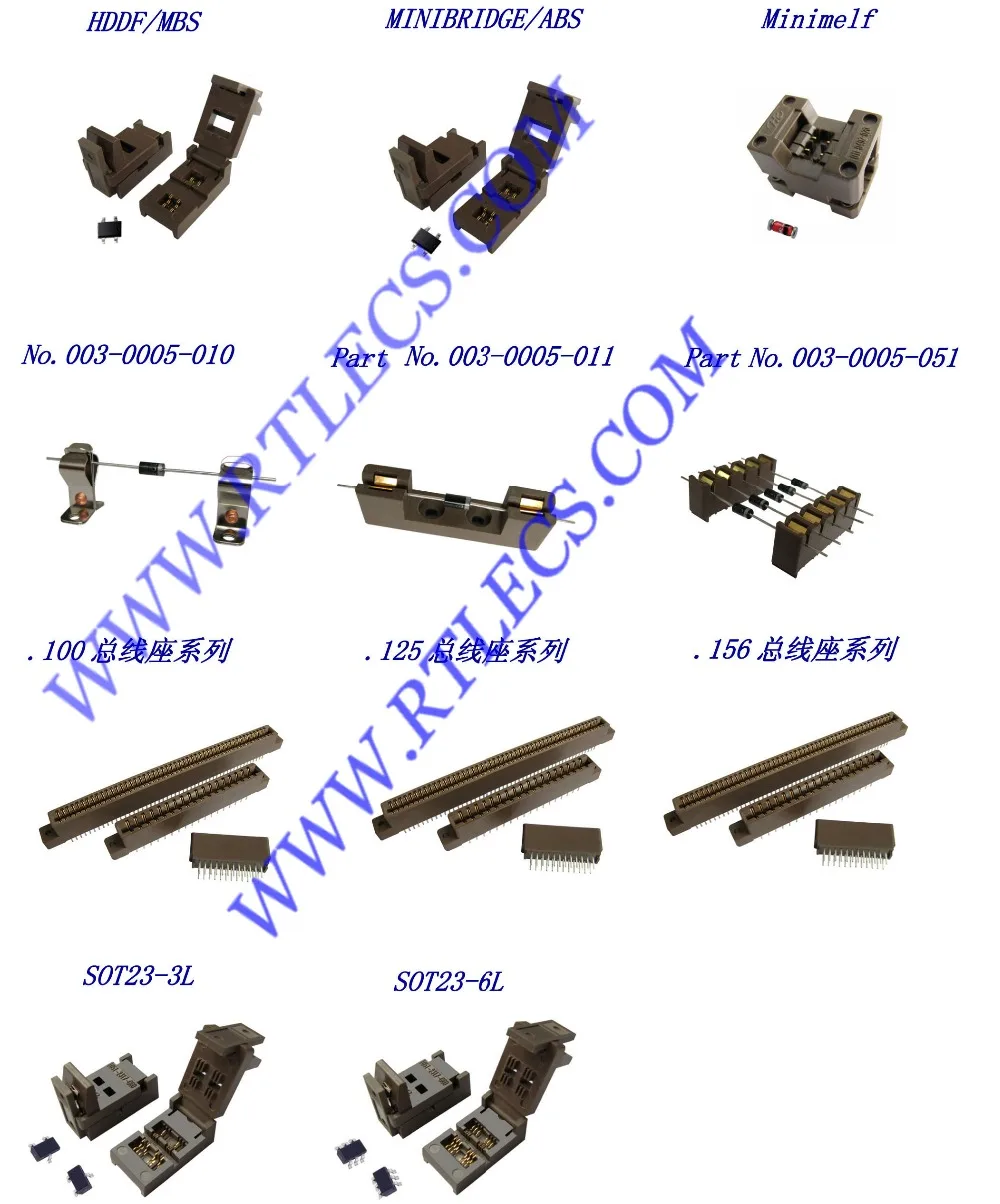 TO-252 Pacote 3 Pin Burn-in Soquete Banhado
