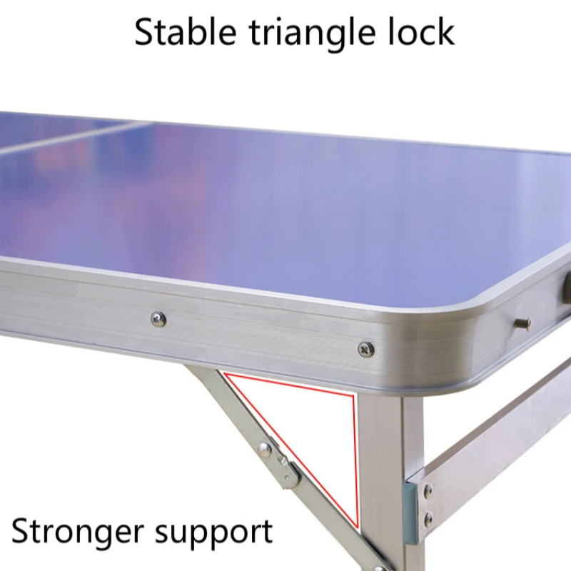  Outdoor Foldable Simple Table with Stool Portable Ultralight Metal Desk Multifunction Camping Dinin