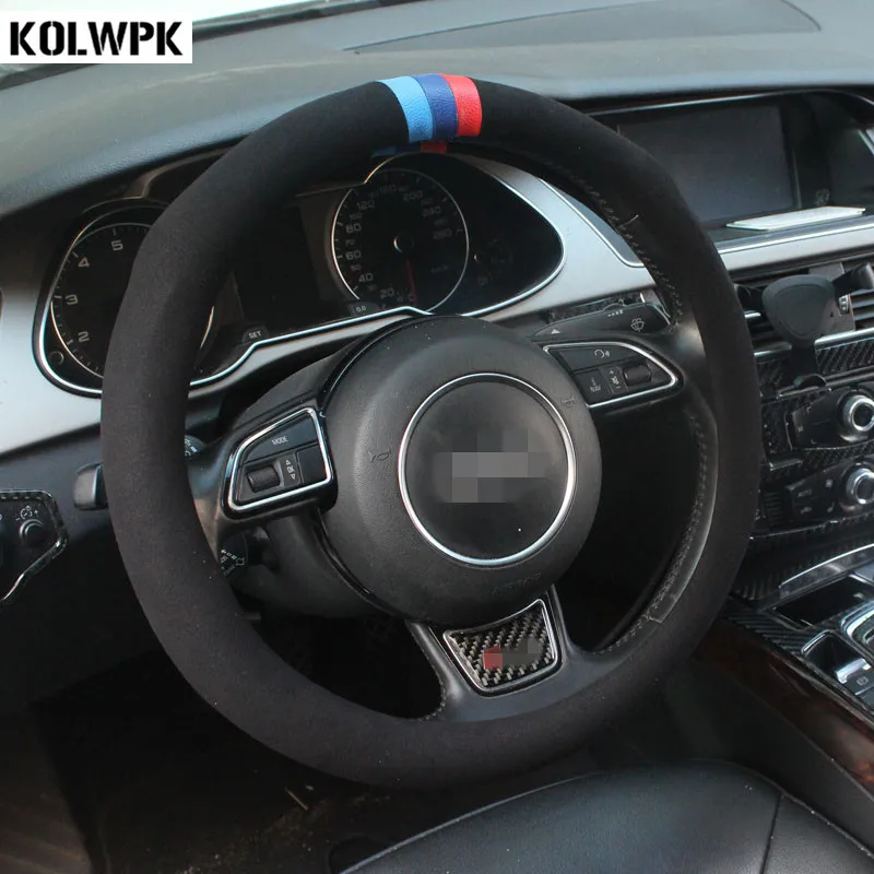 

Car Steering Wheel Cover For BMW E39 E40 E87 E92 F30 E60 E61 E63 E64 E65 E66 E67 F10 E90 Z4 E70 E71 E82 X1 X3 X4 New X5 X6 GT