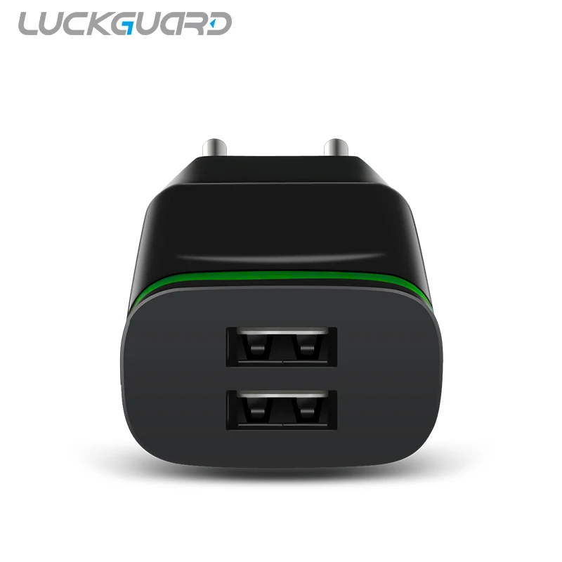 Зарядное устройство USB LuckGuard с европейской вилкой 5 В 4 а порта|phone adapter|plug 5vadaptive