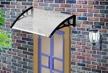 

DS60100,2sets 60x100cm grey frame and solid polycarbonate sheet awnings