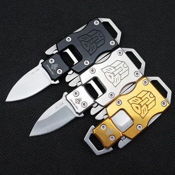 

30pcs/lot Mini Pocket Knife Multifunction Paratroopers Camping Survival Folding Knives Portable EDC Keychain Tool
