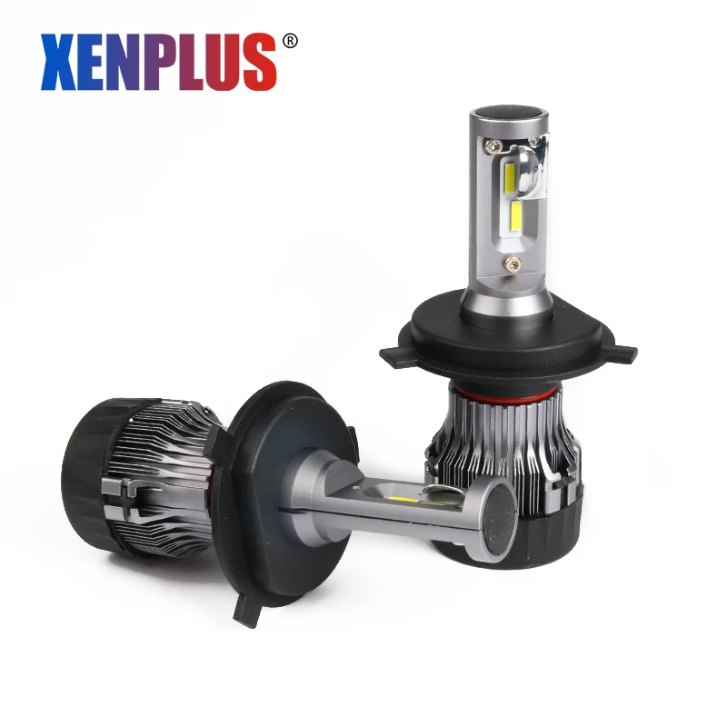 Xenplus Mini H4 H7 H8 H9 H11 HB3 HB4 9005 светодиодный автомобильный головной светильник лампы Hi lo