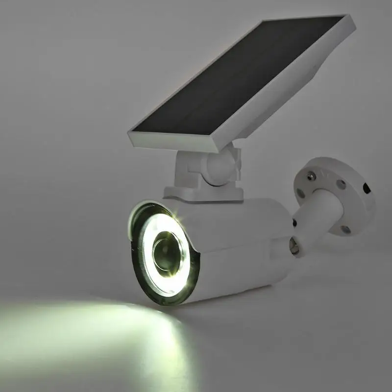 

3 Modes 5W Simulation Camera Solar LED Motion Sensor Wall Lamp for Outdoor Garden Yard Street Light Outdoor Lighting