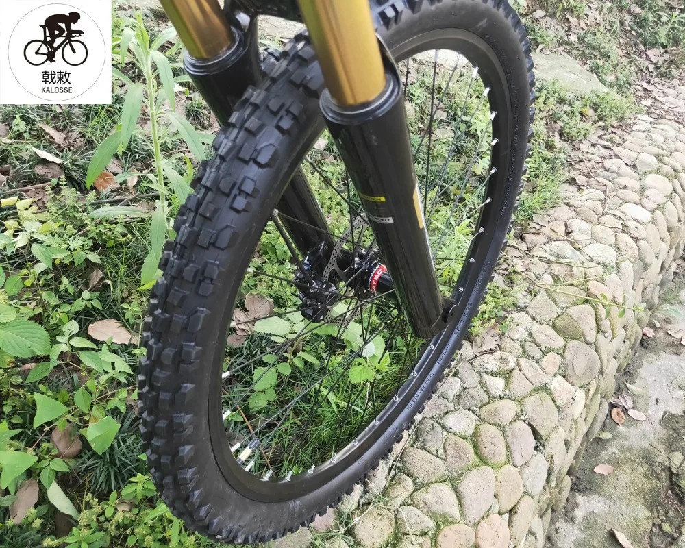 Perfect 165mm travel soft-tail bicycle  bike  20X110mm hubs   26er mountain bicycle  24 speed Hydraulic brakes 17