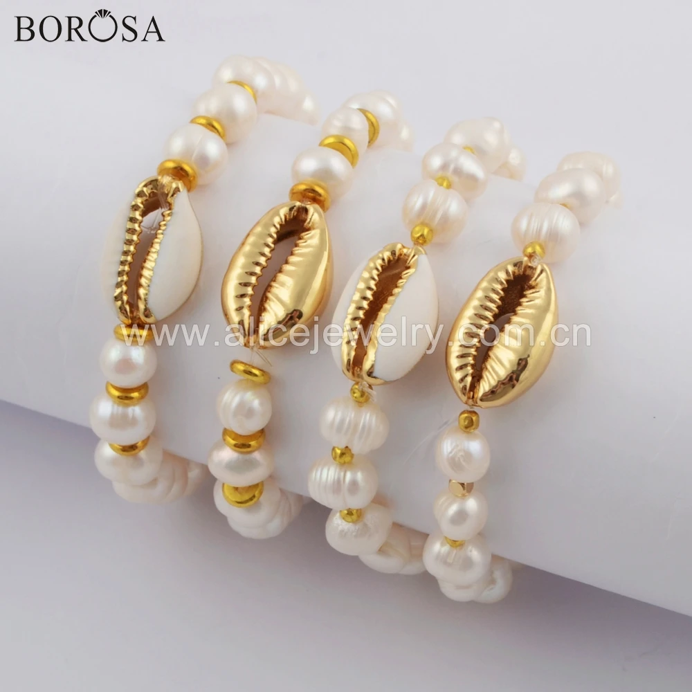 Оптовая продажа золотые гальванизированные бриллиантовые браслеты BOROSA