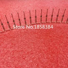 100 шт 2,54 мм Мужской Dupont перемычка провода клеммный Разъем булавки обжимной МЕДИ