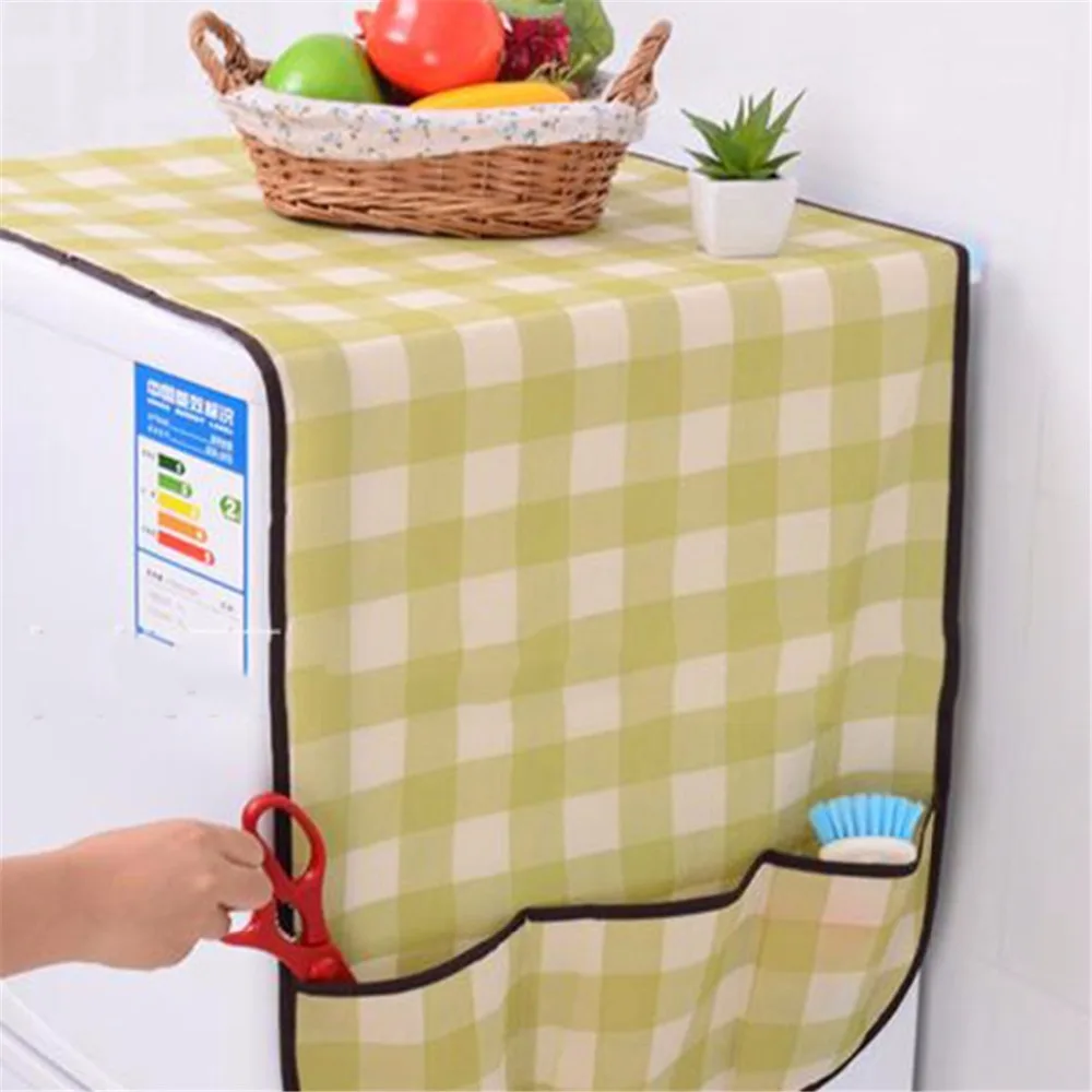 Бытовые Водонепроницаемый пылезащитный чехол для холодильника с Сумка для хранения Кухня стиральная машина домашнего хранения сумки аксессуары