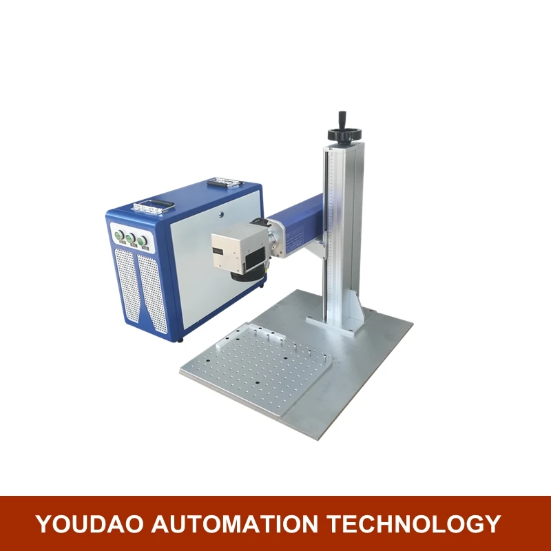 Сплит 20 Вт мини волоконная лазерная маркировка 20 Вт волоконная лазерная маркировочная машина машинка для металлической маркировки для