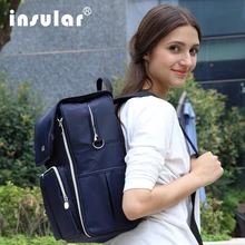 New arrival shipping Free Insular Baby Diaper Backpack Multifunctional Nappy Bag Mommy Backpack Changing Bags
