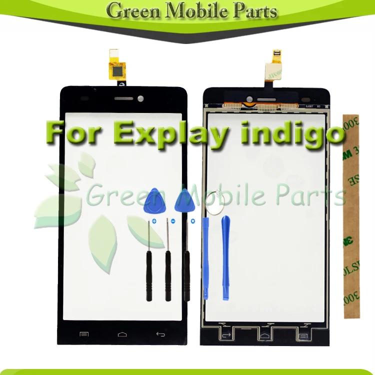 

100% Tested Touchscreen Sensor For Explay indigo Touch Screen Digitizer Front Glass Lens Panel Replacement