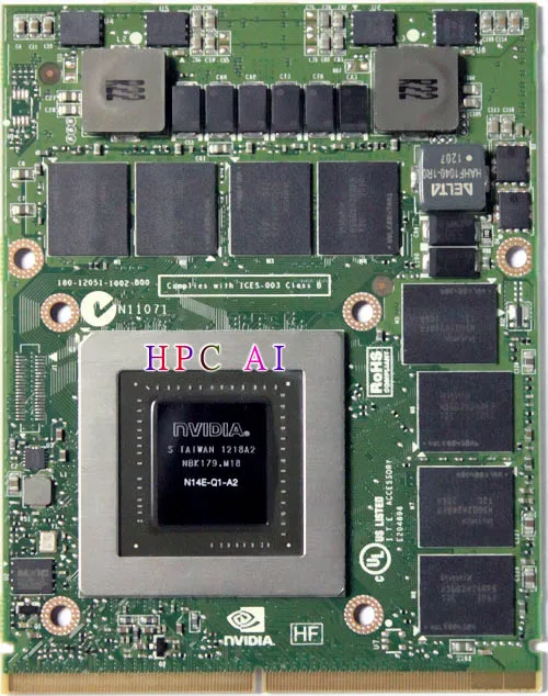 original Quadro K3000M C3G85AA A7G21AV 735689 700105 -001 Graphics Card