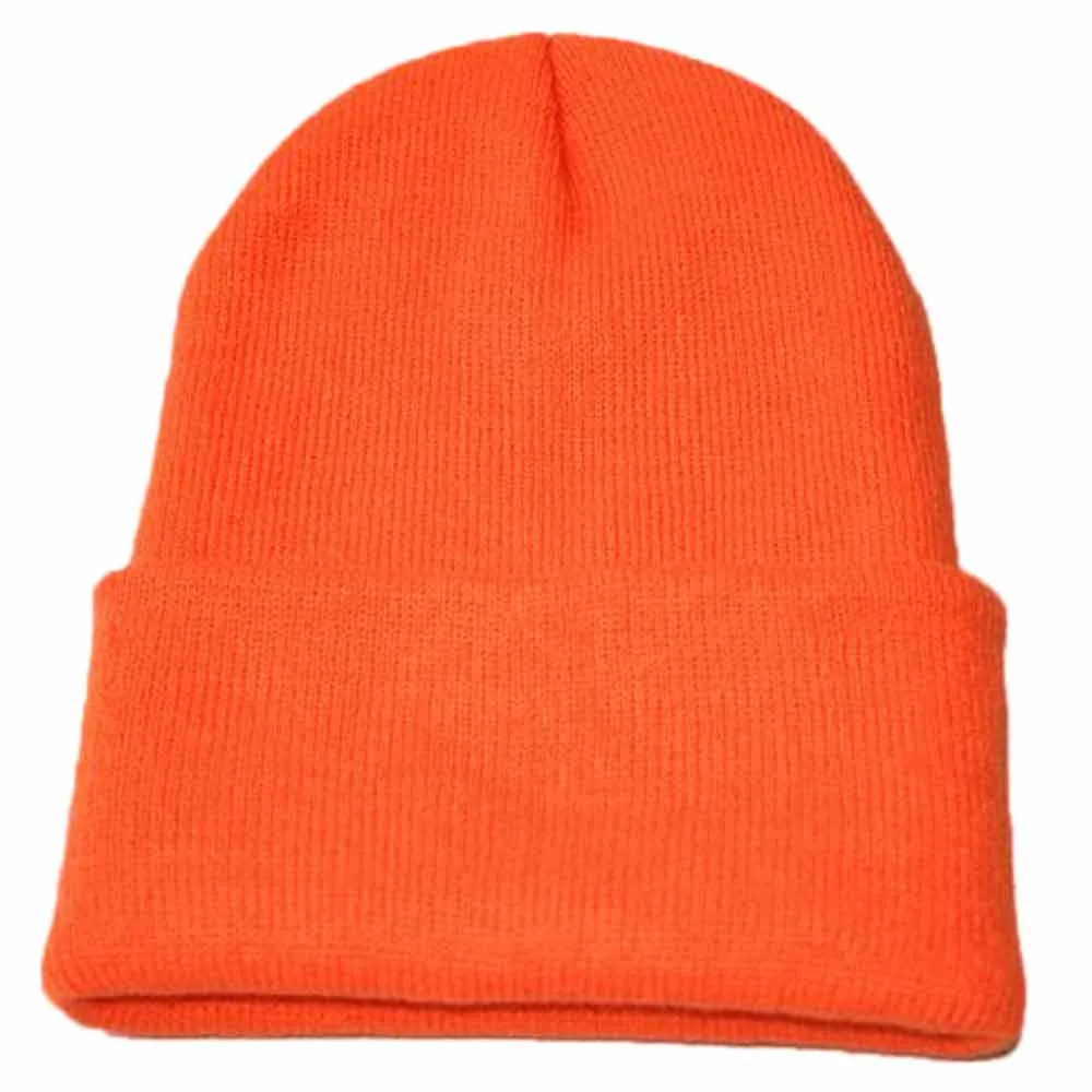 Унисекс громоздкая вязаная шапочка хип-хоп кепка, теплая зимняя Лыжная Шапка модные мягкие шапки#1116 A1
