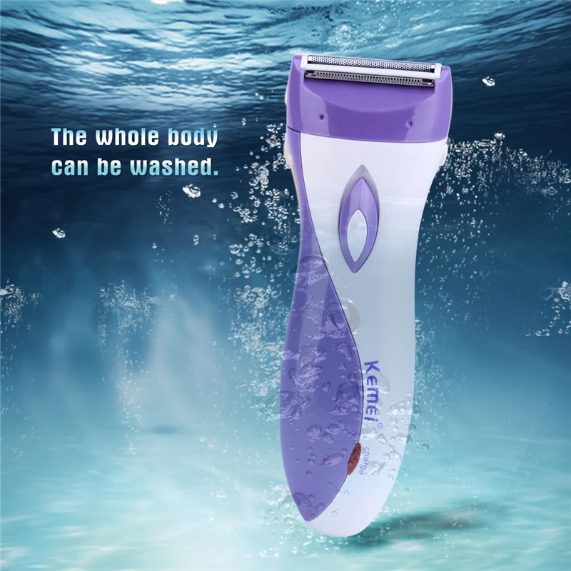 

Female Electric Women Razor Shaver Rechargeable Reciprocating Shaver with Stainless Steel Blade Hair Removal Trimmer Epilator