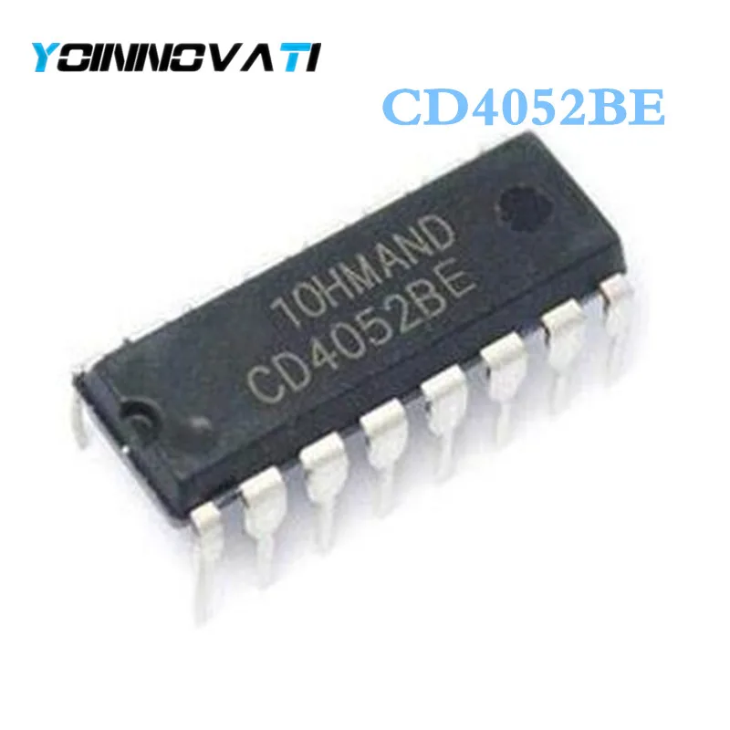 

Free shipping 100PCS/lot CD4052BE CD4052 4052 DIP16 IC Best quality
