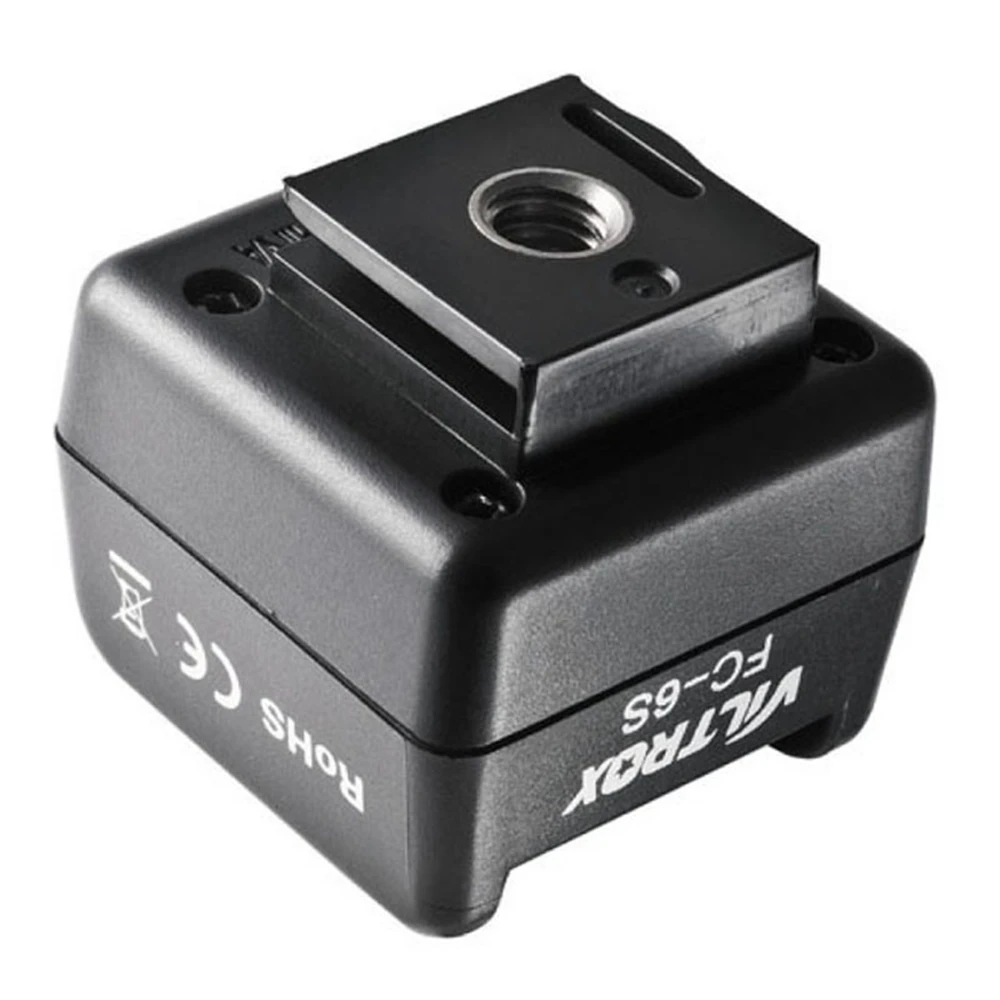 Viltrox FC-6S Горячий башмак беспроводной флэш-светильник контроллер оптический Slave триггер адаптер для sony Minolta вспышка к Canon Nikon камера