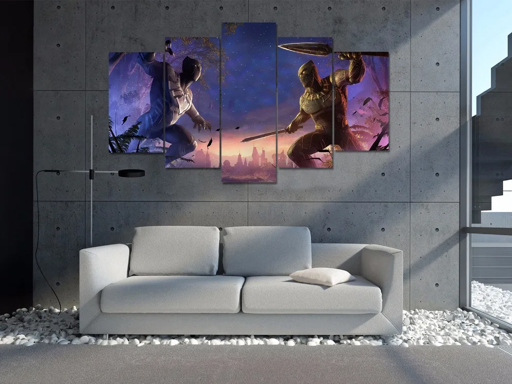 black panther vs erik killmonger-1