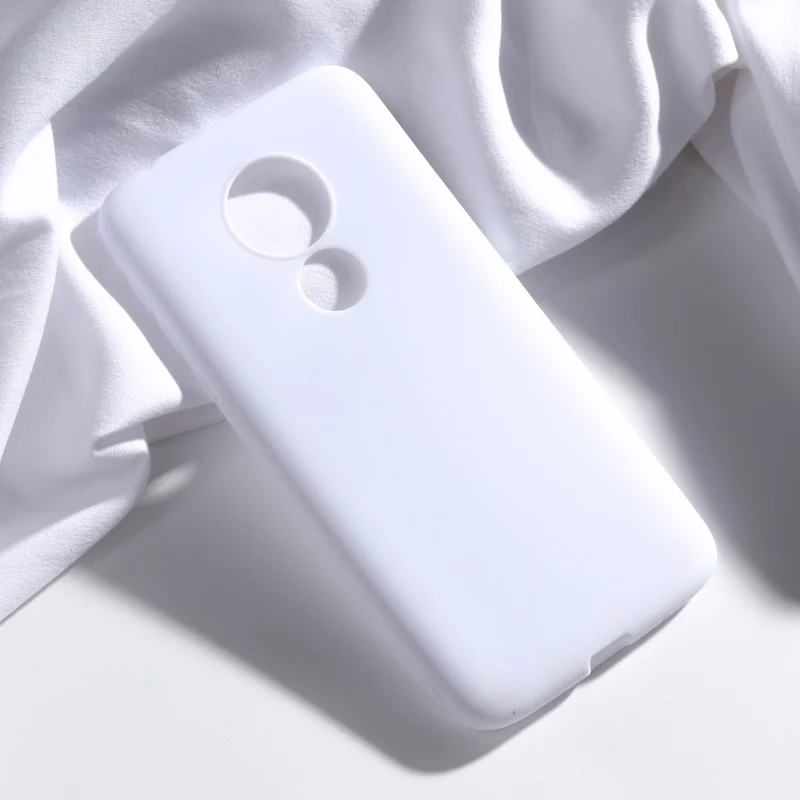 Чехлы для Motorola Moto G7 Plus, мягкие силиконовые чехлы карамельного цвета на заднюю панель телефона, бампер для Moto G7 power E5 Play Go, Чехлы, чехол