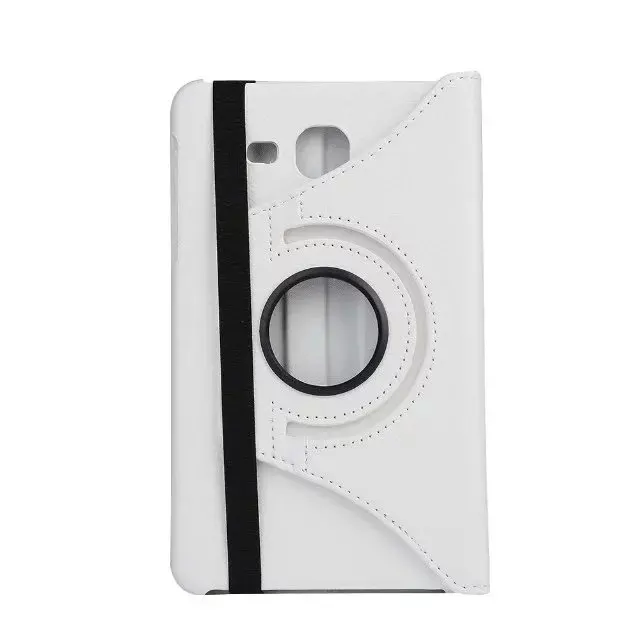 Funda Capa Tab A6 7,0 T285 чехол для samsung Galaxy Tab A 7,0 SM-T280 SM-T285 360 Вращающаяся подставка чехол для планшета - Цвет: white