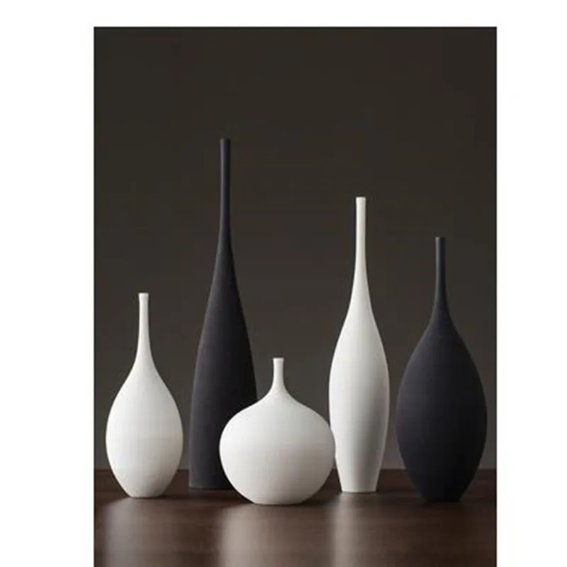 

Nordic ceramic vase decoration home living room desktop flower arrangement porcelain decoration modern creative table vase
