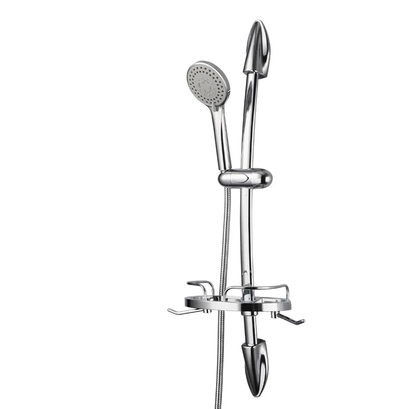 Нержавеющая сталь и ABS хром дизайн раздвижной бар держатель для душа и держатель душевой головки Ванная комната душ слайд бар - Цвет: 2