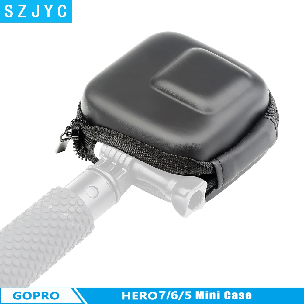 

JYC Mini EVA Protective Case Bag for GoPro Hero 7 6 5 Black Sliver White Camera Storage Box for Go Pro Hero 7 6 5 Accessories