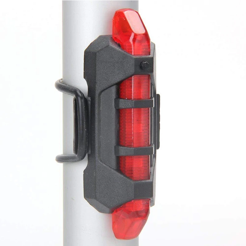 Велосипед свет, светодиодные задние фонари безопасность заднего хвоста Предупреждение Велоспорт Портативный светильник, USB Стиль Перезаряжаемые или Батарея Стиль