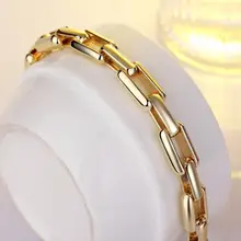 Domineering браслет Золотые цветные браслеты и браслеты для женщин и мужчин ювелирные изделия Femme Bileklik Pulseira Feminina Pulseras Pulseiras