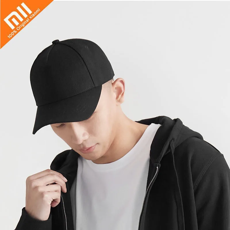 

2019 New Original Xiaomi Baseball Cap 2 Casual Fashion Design Sweat Absorption Shade Cap Solid color for Men Women