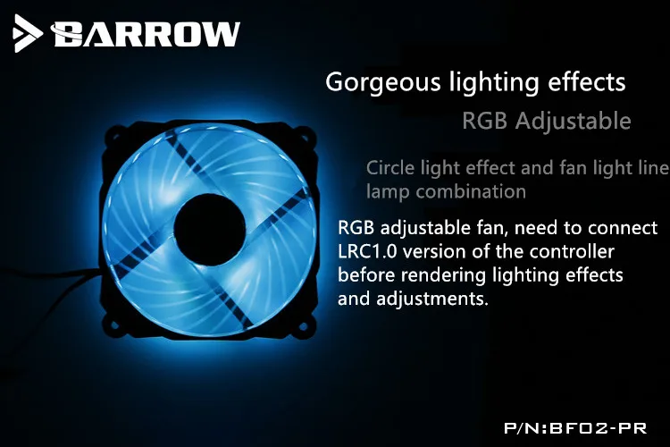 بارو Rgb قابل للتعديل غير قابل للتعديل Pwm مروحة تبريد المياه لصف المياه Bf02 Pr Water Cooling Fan Cooling Fanwater Cooling Aliexpress