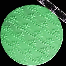 Цветы эфирные торт Скалка Для украшения Полимерная глина инструменты акриловый ролик подарок