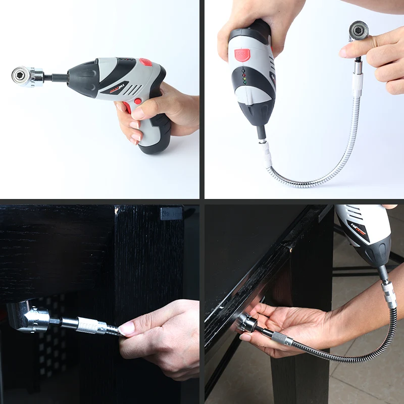 Buy 105 Degree Driver Screwdriver 1/4 Inch Hex Bit