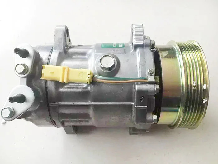 Авто ac компрессор SD7V16 PV6 для Citroen/для peugeot/для Fiat 6453NJ 6453NH 9642800780