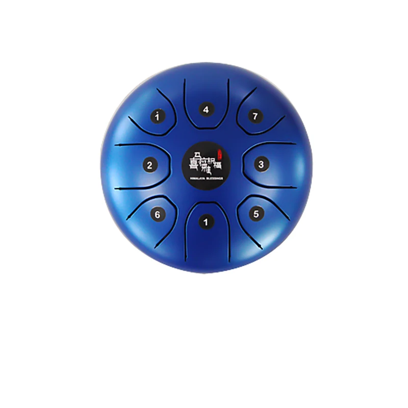 Top Quality 5.5" Steel Tongue Drum natural musical C D E F G A B C 8