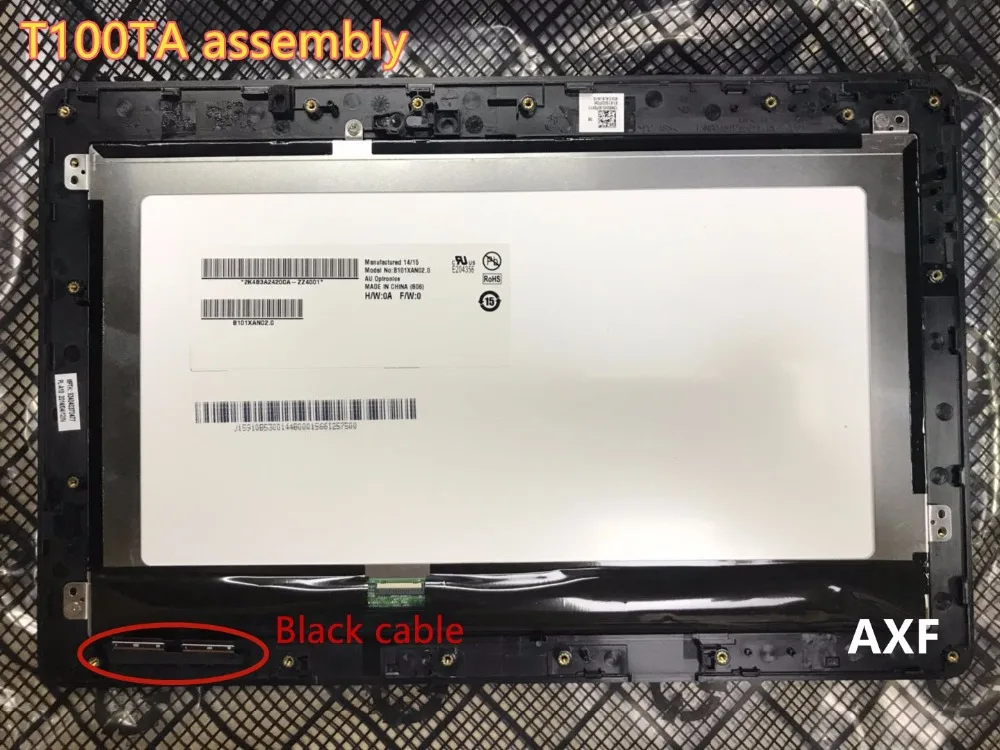 Используется для Transformer Book T100 T100TA сенсорный экран дигитайзер с полным ЖК-дисплеем