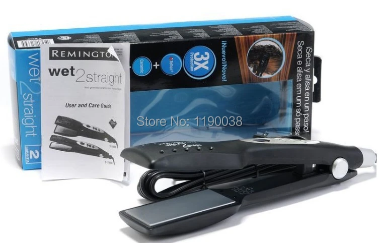 wet to straight flat iron