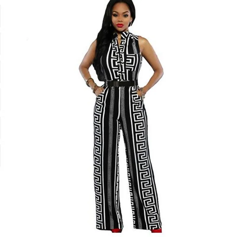 Glamaker Womens Csual Summer Sleeveless Backless Cotton Wide Leg Cropped Jumpsuit Long Romper Pants Suit