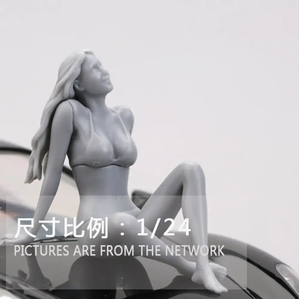 

Resin Figure Kit 1/24 Car Model Ver.1 Unpainted Garage Kit Figure