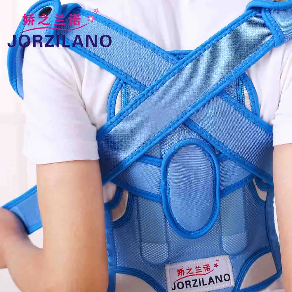 

2018 New High Quality Profesional Child Adjustable Back Chest Support Belt Posture Corrector Shoulder Brace Tape Posture Correct