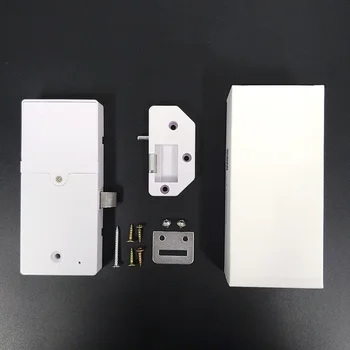 

Free Wire Keyless Cabinet Smart Lock Wireless Bluetooth Invisible Anti-Theft Free Punch Security Control Via IOS/Android APP