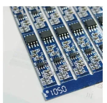 

Free Shipping 5pcs/lot 7.2V (8.4V) output bunches lithium protection board / 18650 battery protection board 2A