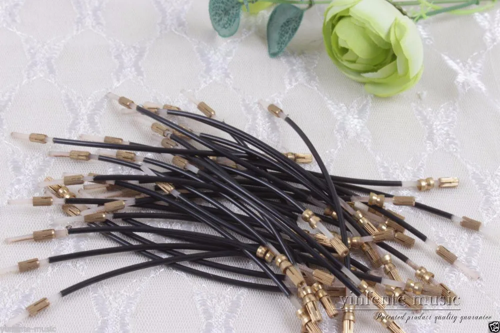 

50pcs High Quality new 3/4-4/4 Violin Tail Gut nylon Adjuster Violin Parts #633