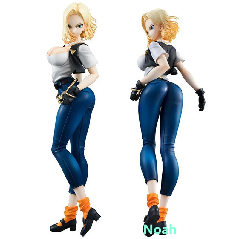 8 &quotАниме Сексуальная цифры Dragonball lazul Android #18 Dr Геро красивая леди ПВХ фигурку