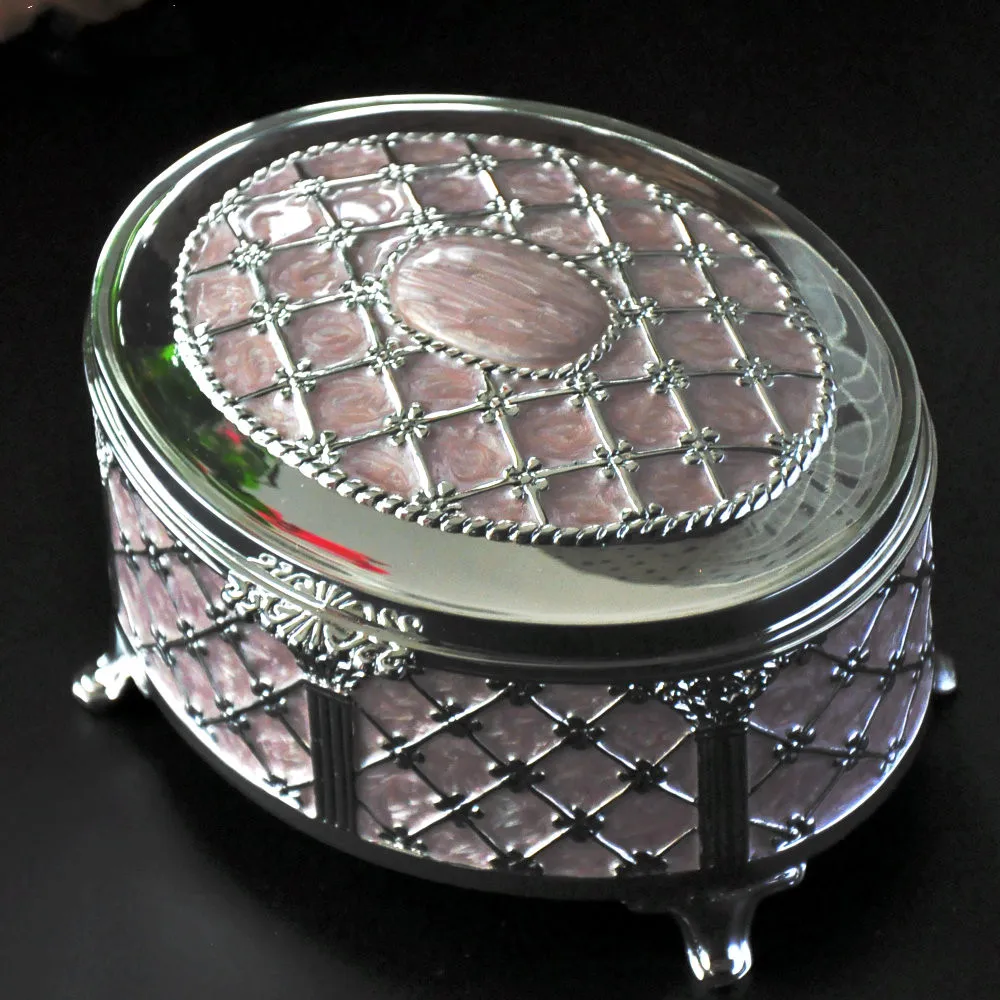 

Jewelry Ring Box Jewelry Gifts Package Box Jewelry Storage Small Size Metal Case jewelry Storage Joyeros Organizador de joyas