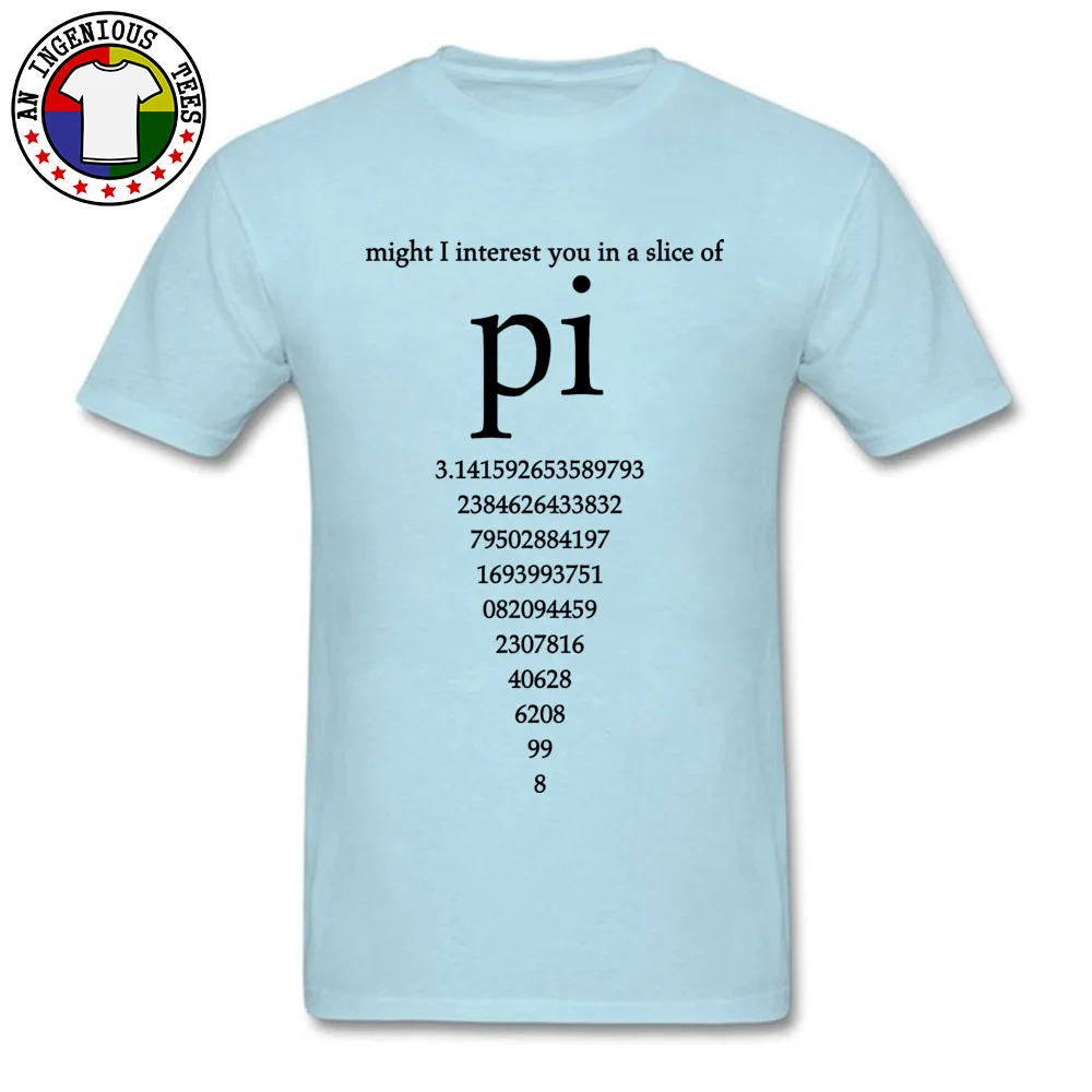 Design Short Sleeve Tops & Tees Summer Discount Crew Neck 100% Cotton T-shirts Men T Shirt Slice-of-Pi-Humor-Nerdy-Math-Science Slice-of-Pi-Humor-Nerdy-Math-Science light