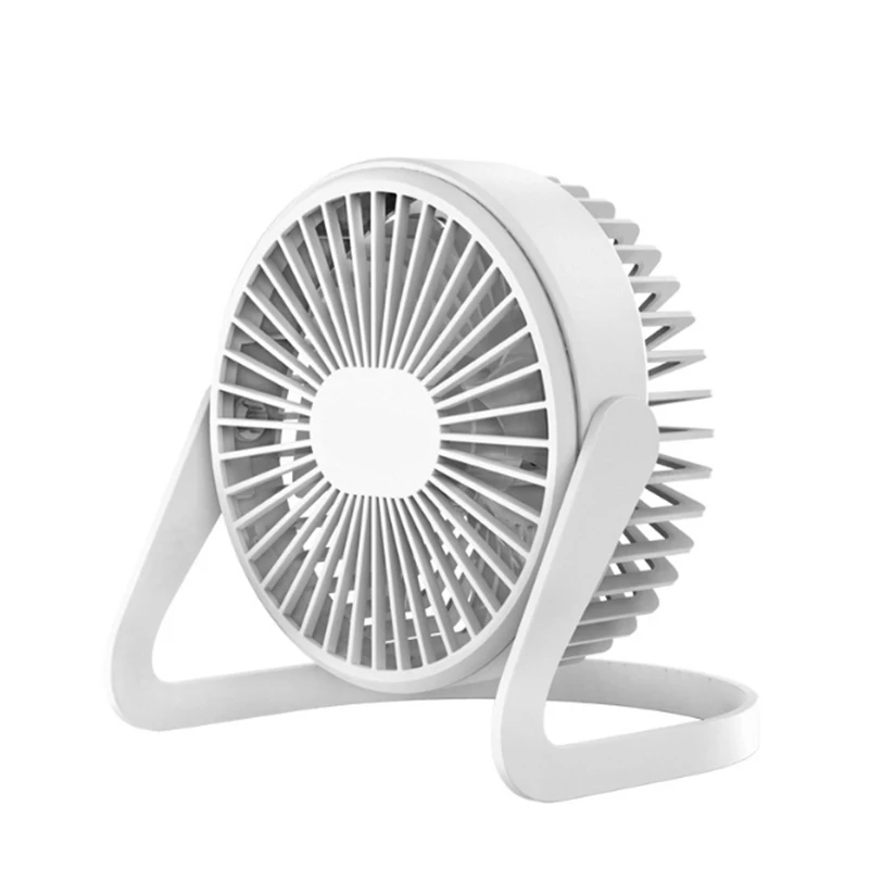  Mini USB Fan Ventilador Fan Round Table fanSilent Creative Home Office Desktop Fan With Blades Blower Cooling  Fans (6)