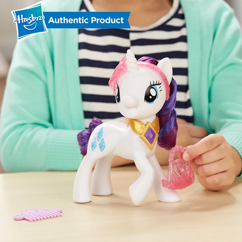 Hasbro My Little Pony Meet Rarity Pony Meet Twilight фигурка с аксессуарами ожерелье игрушка для друзей девочек куклы Подарки