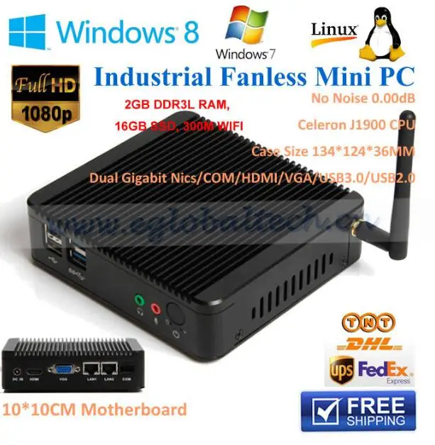 2016 High-end Portatile Pocket Desktop PC compotador with Intel Celeron J1900 2.42GHz with lighter than a teclast