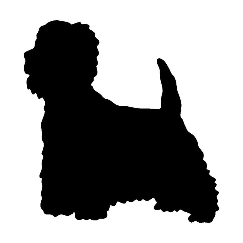 12.7*12.2CM West Highland White Terrier Vinyl Dog Decal
